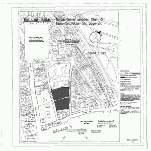 Bebauungsplan aufrufen - Bitte beachten Sie die Ladezeit. Die Plangröße kann mehrere MB sein.